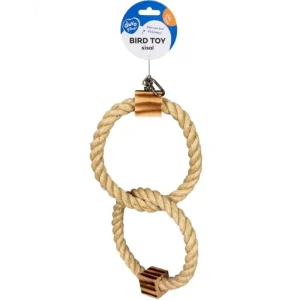 DUVO+ Anneaux doubles en sisal naturel – Hot