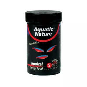 AQUATIC NATURE Tropical Energy food Small 124ml 50gr New