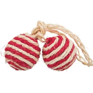 TRIXIE 2 Balles sur une Corde pour Chats Clearance