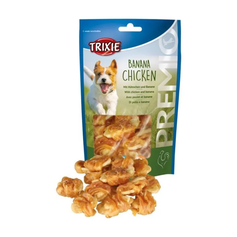 banana_chicken_premio_sna_0.webp TRIXIE Banana Chicken Premio Snacks 100g - Best