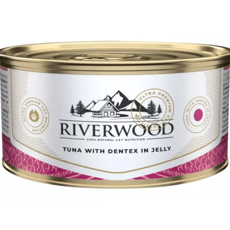 boite_riverwood__terrine__0-12.webp PSF RIVERWOOD Boite Riverwood - Terrine Thon Dentex pour chat Best