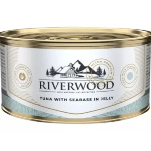 PSF RIVERWOOD Boite Riverwood - Terrine Thon avec Bar pour chat New