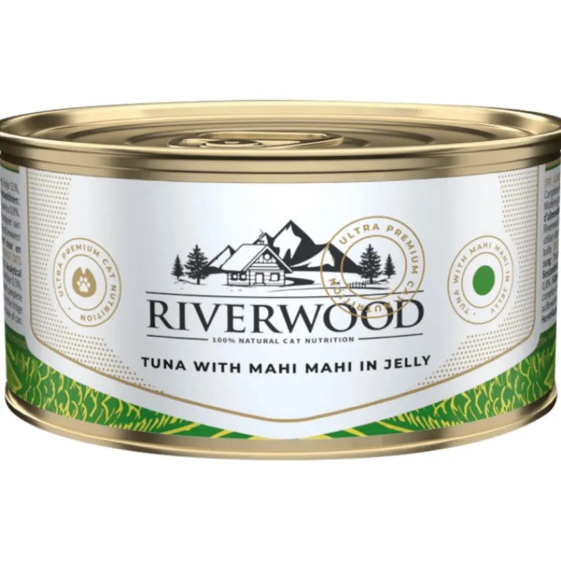 boite_riverwood__terrine__0-9.webp PSF RIVERWOOD Boite Riverwood - Terrine Thon avec Mahi Mahi pour chat Clearance