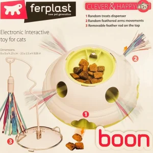 FERPLAST BOON- Jouet interactif pour chats - New