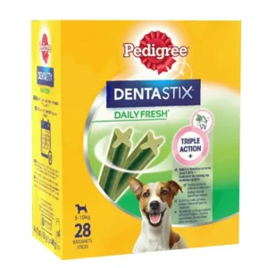 PEDIGREE Bâtonnets à mâcher DentaStix Daily Fresh petit chien Hot