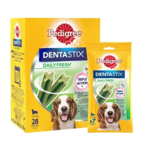 PEDIGREE Bâtonnets DentaStix Daily Fresh Medium Clearance