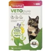 BEAPHAR Collier répulsif antiparasitaire réfléchissant  pour chat  VETOpure - Outlet