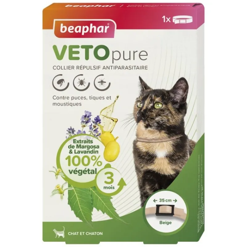 collier_rpulsif_antiparas_0-4.webp BEAPHAR Collier répulsif antiparasitaire réfléchissant pour chat VETOpure - Outlet
