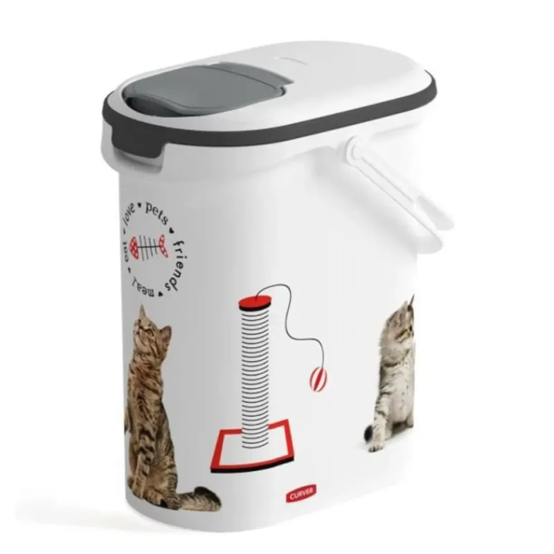 conteneur__croquettes_quo_0-4.webp CURVER Conteneur à croquettes "Love pets" 10L Discount