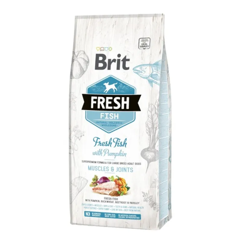 croquettes_brit_fresh_poi_1.webp BRIT Croquettes Fresh poisson/citrouille - Adulte Outlet