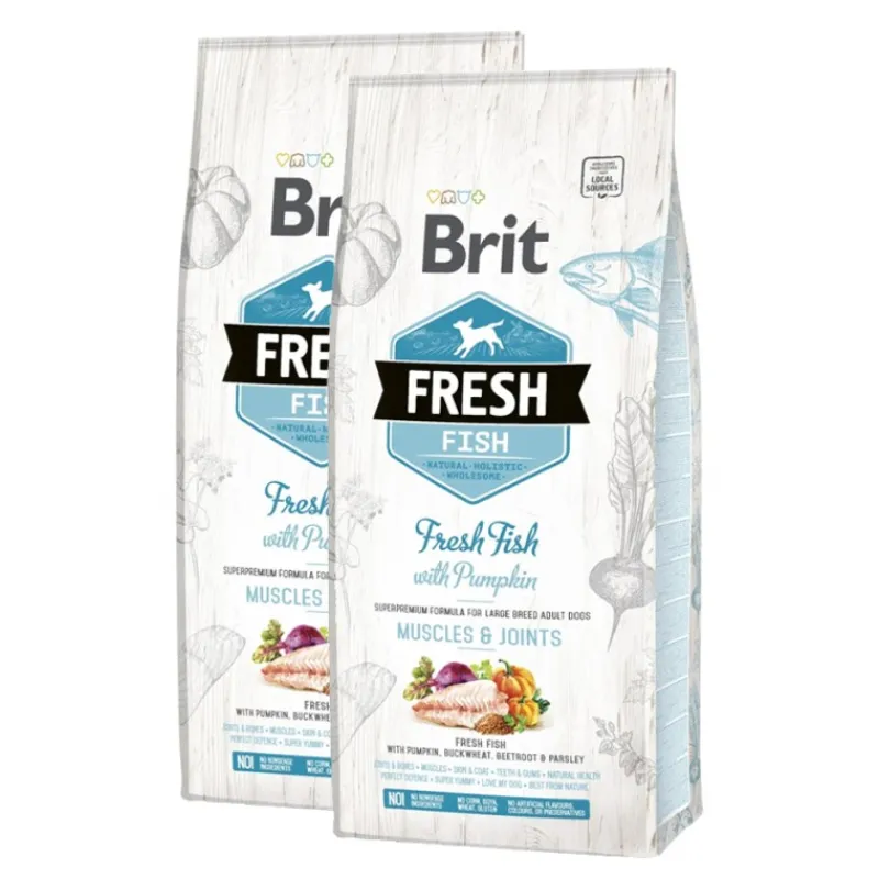 croquettes_brit_fresh_poi_2.webp BRIT Croquettes Fresh poisson/citrouille - Adulte Outlet