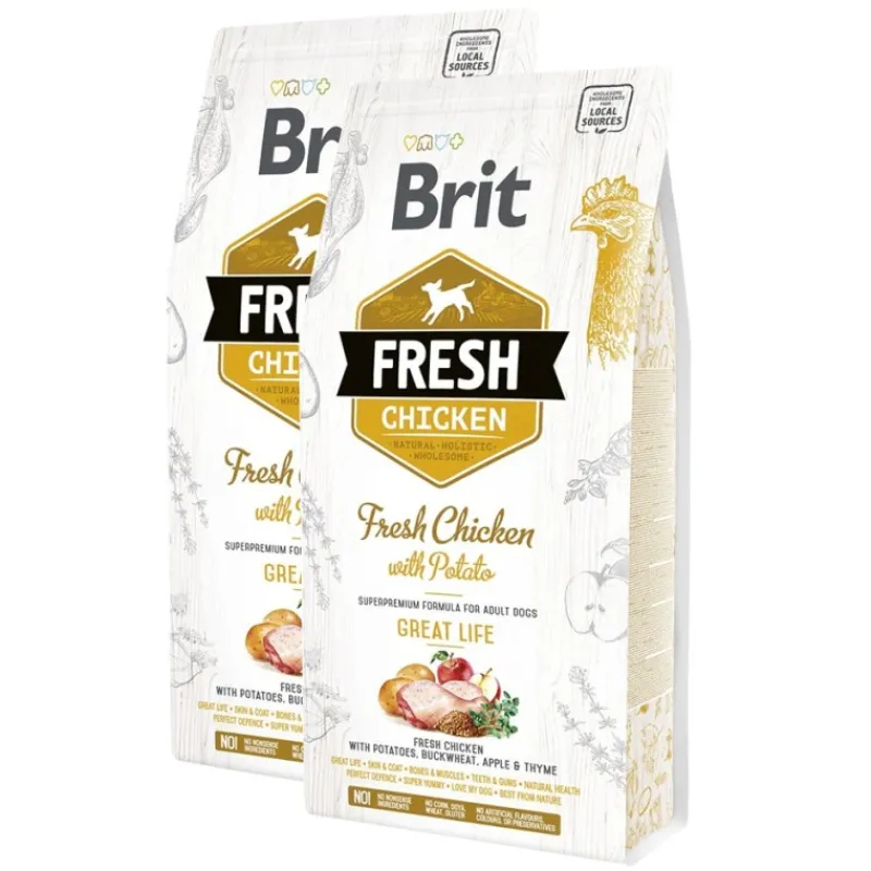 croquettes_brit_fresh_pou_2.webp BRIT Croquettes Fresh poulet/pommes de terre Adulte Sale