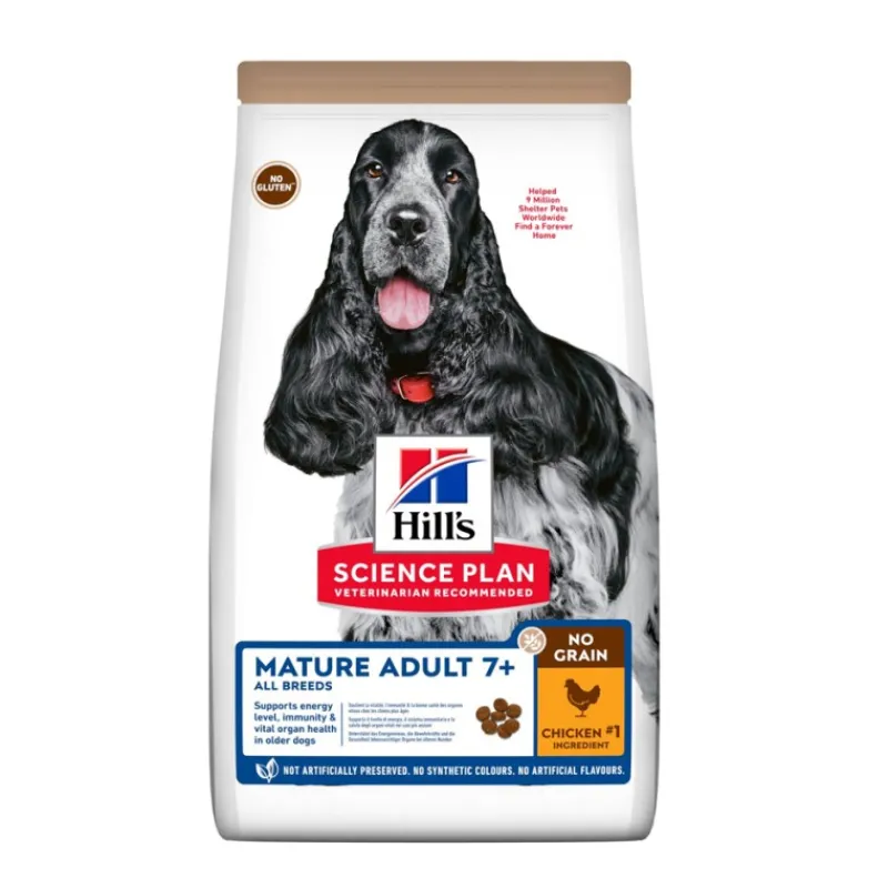 croquettes_hills_sans_cra_0-1.webp HILL'S Croquettes Sans céréales Mature 7+ Poulet New