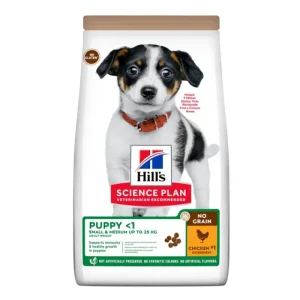 HILL'S Croquettes Sans céréales Puppy Poulet Hot