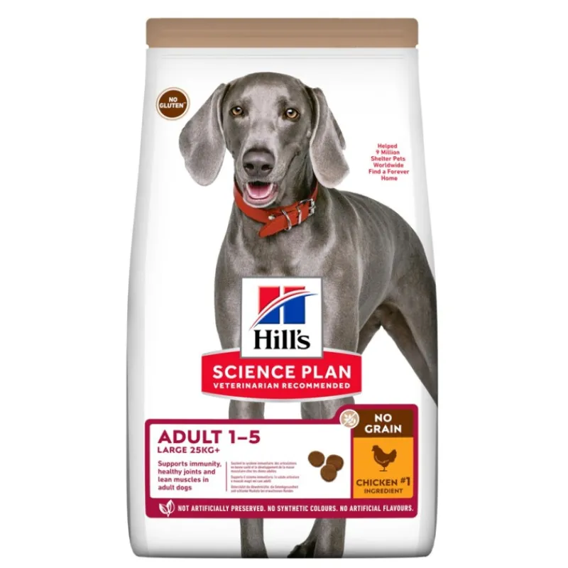 croquettes_hills_sans_cra_0.webp HILL'S Croquettes Sans céréales Adulte Large Poulet Best
