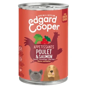 EDGARD COOPER Boite Poulet & Saumon Discount