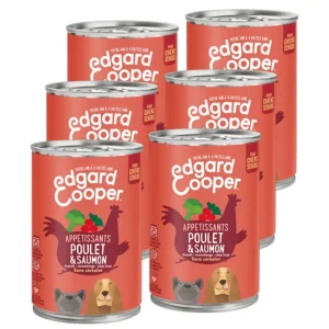 EDGARD COOPER Boite Poulet & Saumon Discount