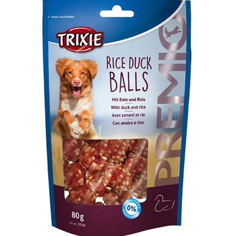 friandises_rice_duck_ball_0.webp TRIXIE Friandises Rice Duck Balls Premio New