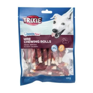 TRIXIE Friandises Mini Chewing Rolls Canard Clearance