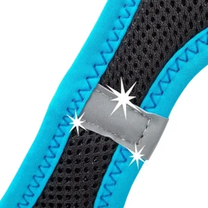 FERPLAST Harnais réfléchissant "Kaori" bleu - Outlet
