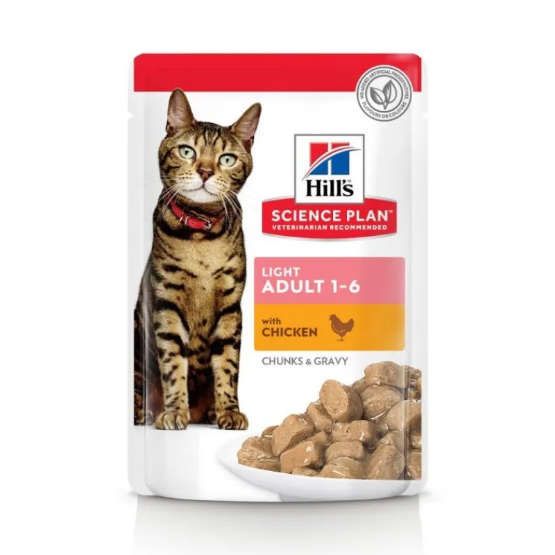 hills_science_plan__adult_2.webp HILL'S Science Plan - Adult Light multi-pack 12x85gr pour chat Fashion