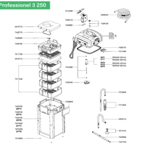 EHEIM Joint cuve (7428770) Prof 3, 3e, 4+ et 5e Best