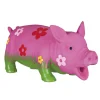 TRIXIE Jouet cochon 'fleurs' en latex Hot
