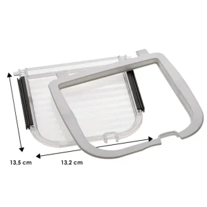 FERPLAST Kit 406 blanc porte/contour chatière Swing - Online