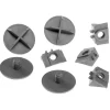 FERPLAST Kit L373 - Vis et Equerres pour étages cage Rongeurs Discount