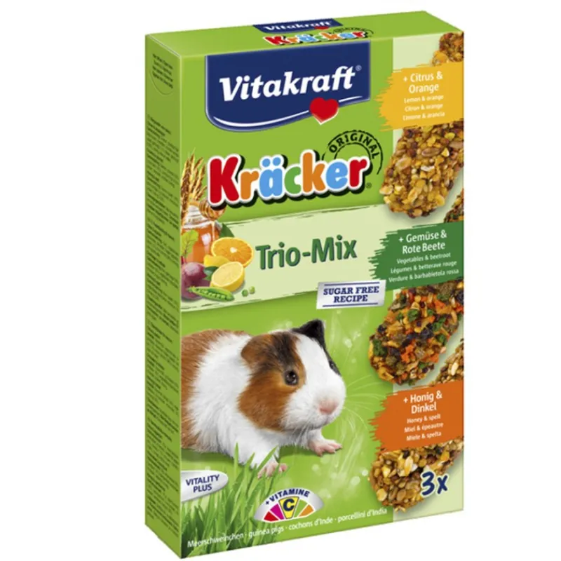 krcker_cochon_dinde_trio__0.webp VITAKRAFT VITOBEL Kräcker Cochon d'Inde Trio Mix Vitakraft Sale