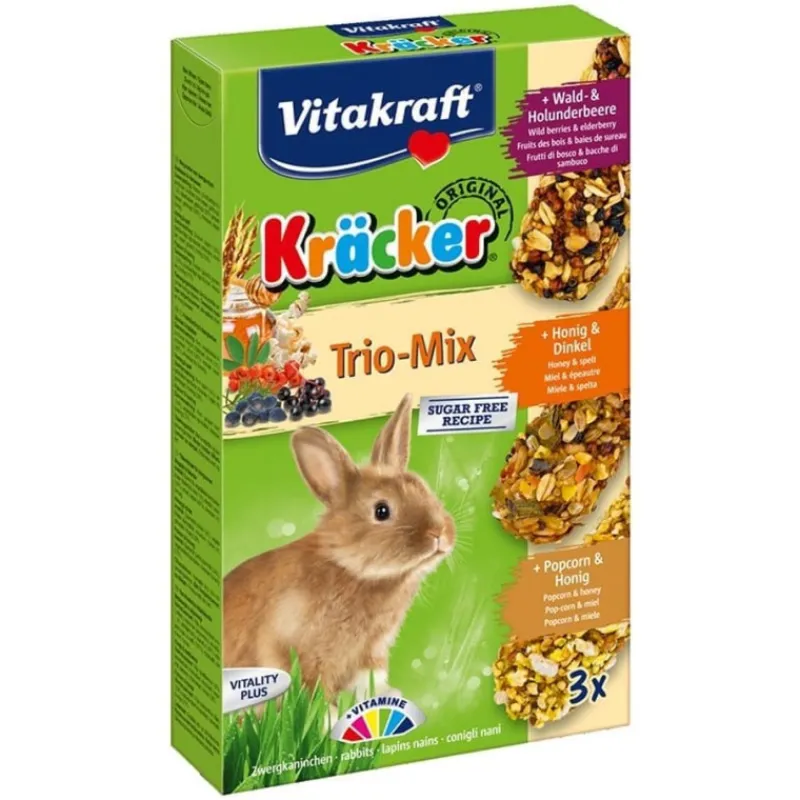 krcker_lapins_nains_triom_0.webp VITAKRAFT VITOBEL Kräcker Lapins Nains Trio-Mix Vitakraft Best