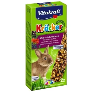 VITAKRAFT VITOBEL Kräcker pour Lapins Nains Aux Fruits des bois & baies de sureau Vitakraft Hot
