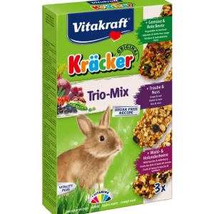 VITAKRAFT VITOBEL Kräcker Trio-Mix Lapins nains Vitakraft Fashion