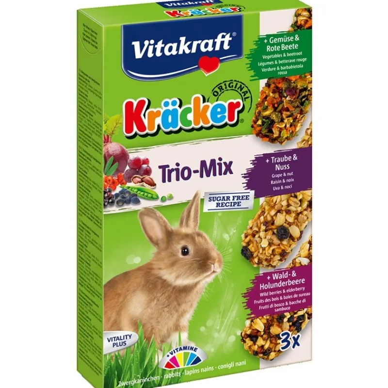 krcker_triomix_lapins_nai_0.webp VITAKRAFT VITOBEL Kräcker Trio-Mix Lapins nains Vitakraft Fashion