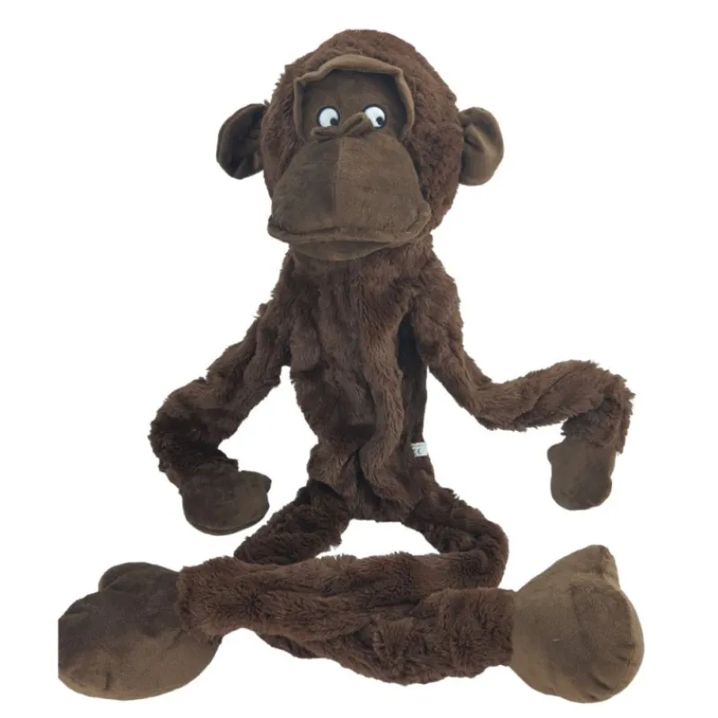 peluche_singe_madina_marr_3-1.webp FLAMINGO Peluche Singe Madina marron 57 cm pour chien - Fashion