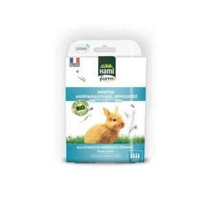 HAMI Pipettes antiparasitaires pour lapin Fashion