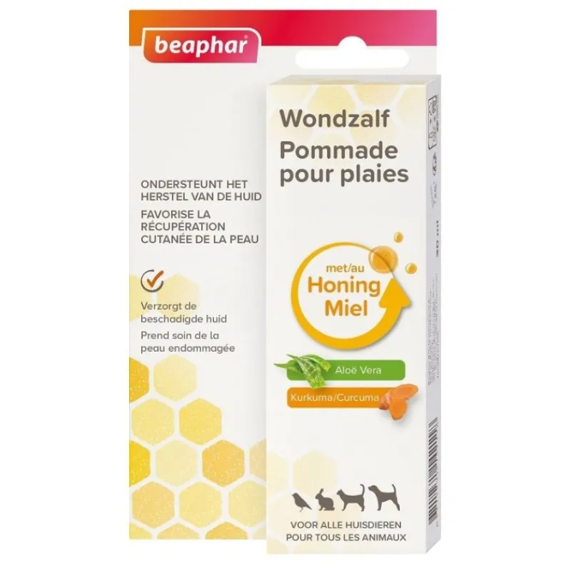 pommade_pour_plaies__g__b_0.webp BEAPHAR Pommade pour Plaies 30 g - Hot