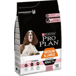 PRO PLAN Medium & Large Adult 7+ Sensitive Skin Saumon 14kg Fashion