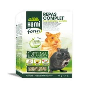 HAMI Repas complet Hamster Gerbille 900 g Form Outlet