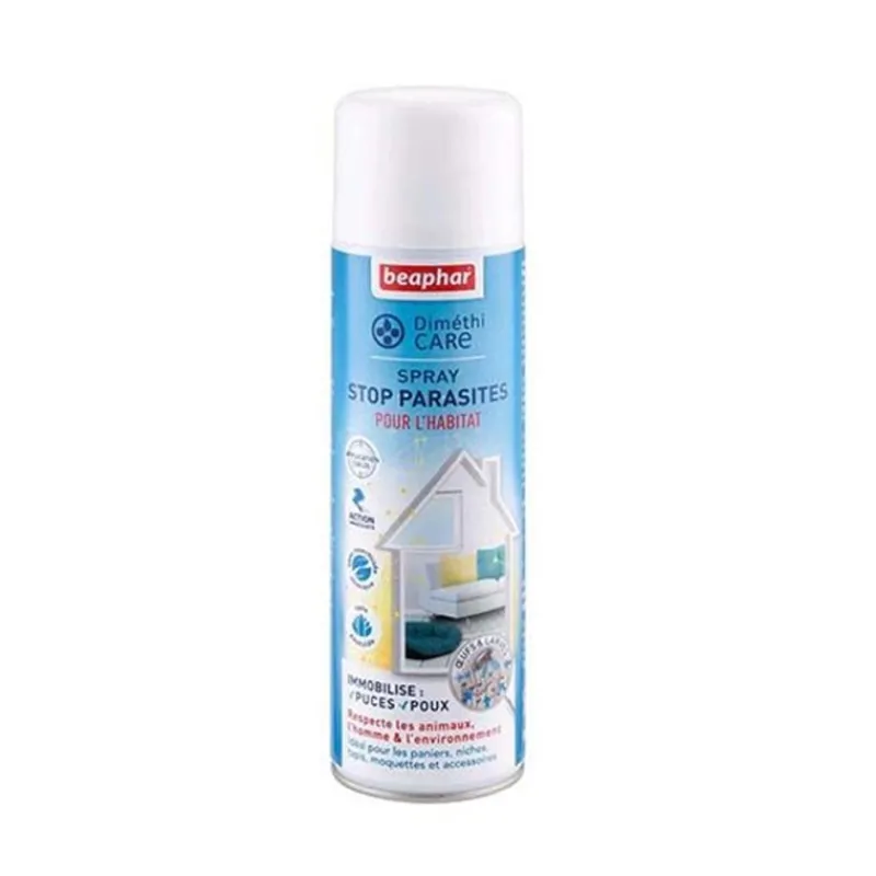 spray_dimethicare_stop_pa_0.webp BEAPHAR Spray Dimethicare stop parasites pour l'habitat – Online