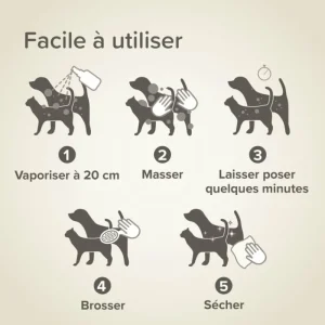 BEAPHAR Spray shampoing sec à l'Aloé Vera pour chien et chat - Clearance