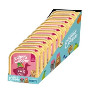 EDGARD COOPER Terrine Chiot Canard & Poulet Discount