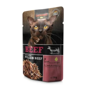 LEONARDO Terrine pour chat Boeuf effiloché Best