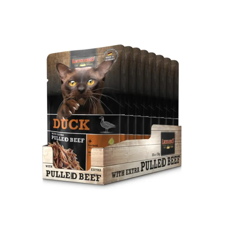 terrine_pour_chat_canard__2.webp LEONARDO Terrine pour chat Canard effiloché Best