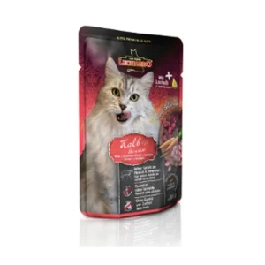 LEONARDO Terrine pour Chat Veau & Légumes Hot