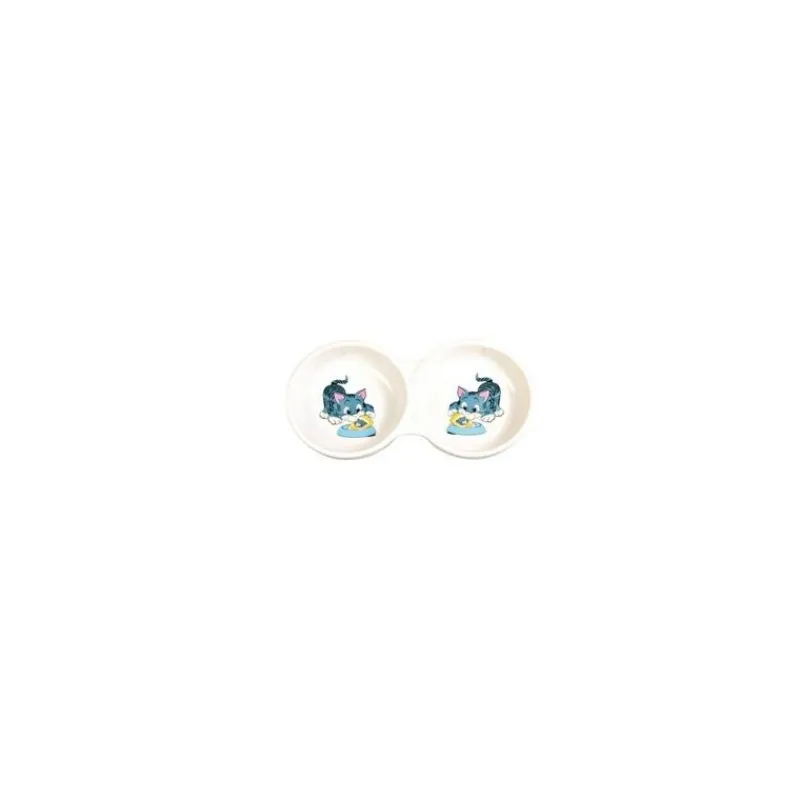 trixie_double_gamelle_pou_0.webp TRIXIE double gamelle pour chats Best