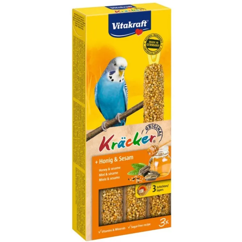 vitakraft_krcker_perruche_0-1.webp VITAKRAFT VITOBEL Vitakraft Kräcker Perruches miel & sésame x3 Sale